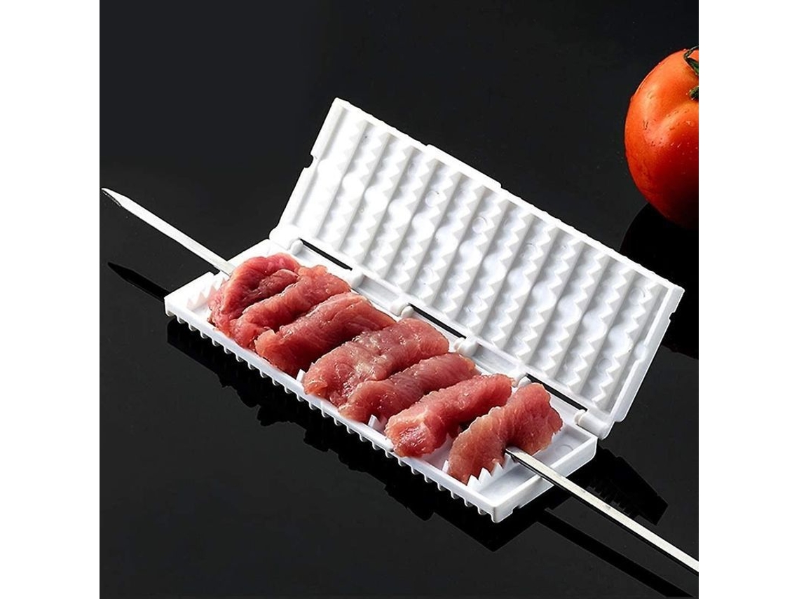 Ferramenta De Cozinha Funcional Para Espetar Carne E Legumes Rapidamente, Ideal Para Churrascos
