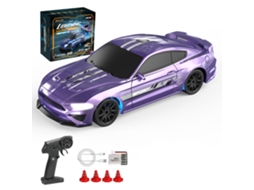 Verde Escurocom Giroscópioenoze 8500 8501 1/43 2.4g 4wd Rtr Mini Carro de Drift Rc em Escala Real com Luzes Led Modelo de Veículo para Mesa MDUG