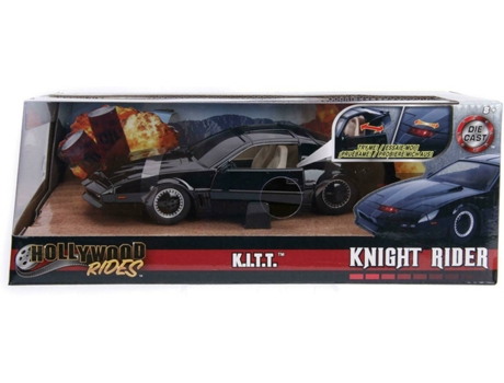 Veículo JADA Kitt Carro Metal com Luzes 1:24 (Idade Mínima: ?8)