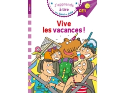 Livro Apprends A Lire Avec Sami Et Julie - Niveau Ce1 - Vive Les Vacances ! De Emmanuelle Massonaud (francês)