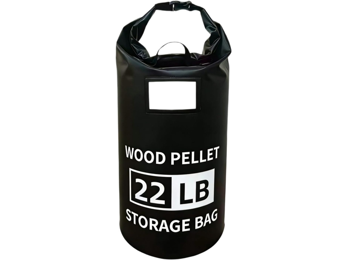 Balde Dispensador De Pellets Madeira 10kg