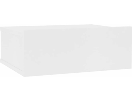 Mesa de Cabeceira  800306 Branco (Compensado - 40 x 30 x 15 cm)