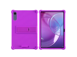 Capa Para Tablet Lenovo Idea Tab Pro Gen 2 13 Polegadas, Em Silicone Macio Com Suporte, Resistente A Impactos Roxo Hexinyigjly