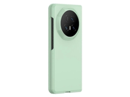 Capa Para Celular For Honor Magic V5 5g Ultrafina, Emborrachada E Rígida, Verde Menta
