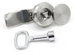 Fechadura Triangular Ms705 Com Tampa, Aço Inoxidável 304, Caixa De Distribuição Industrial Giratória A400-1, 1 Peça