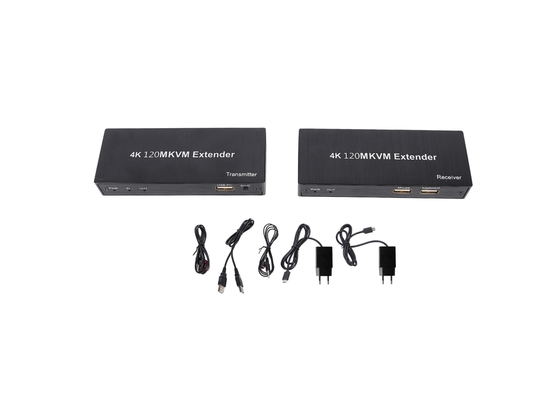 Extensor Mali Kvm Usb com Interface Multimídia Hd Transmite Vídeo 4k