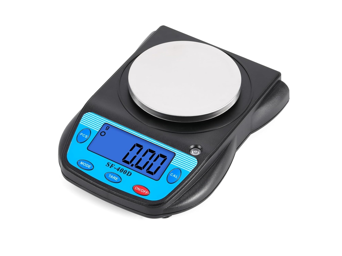 Balança Digital de Laboratório Modelo Mais Recente de 2025, 600 G X 0,01 G, Eletrônica de Precisão, Visor Lcd, Analítica, para Joias AQUAFORGE