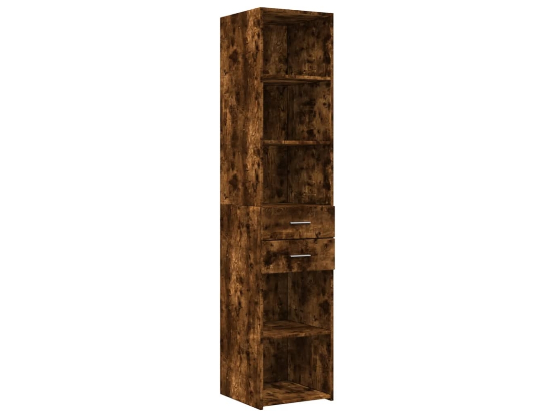 Highboard, Highboards Vidaxl Marrom Madeira Processada (40 X 42.5 X 185 Cm)