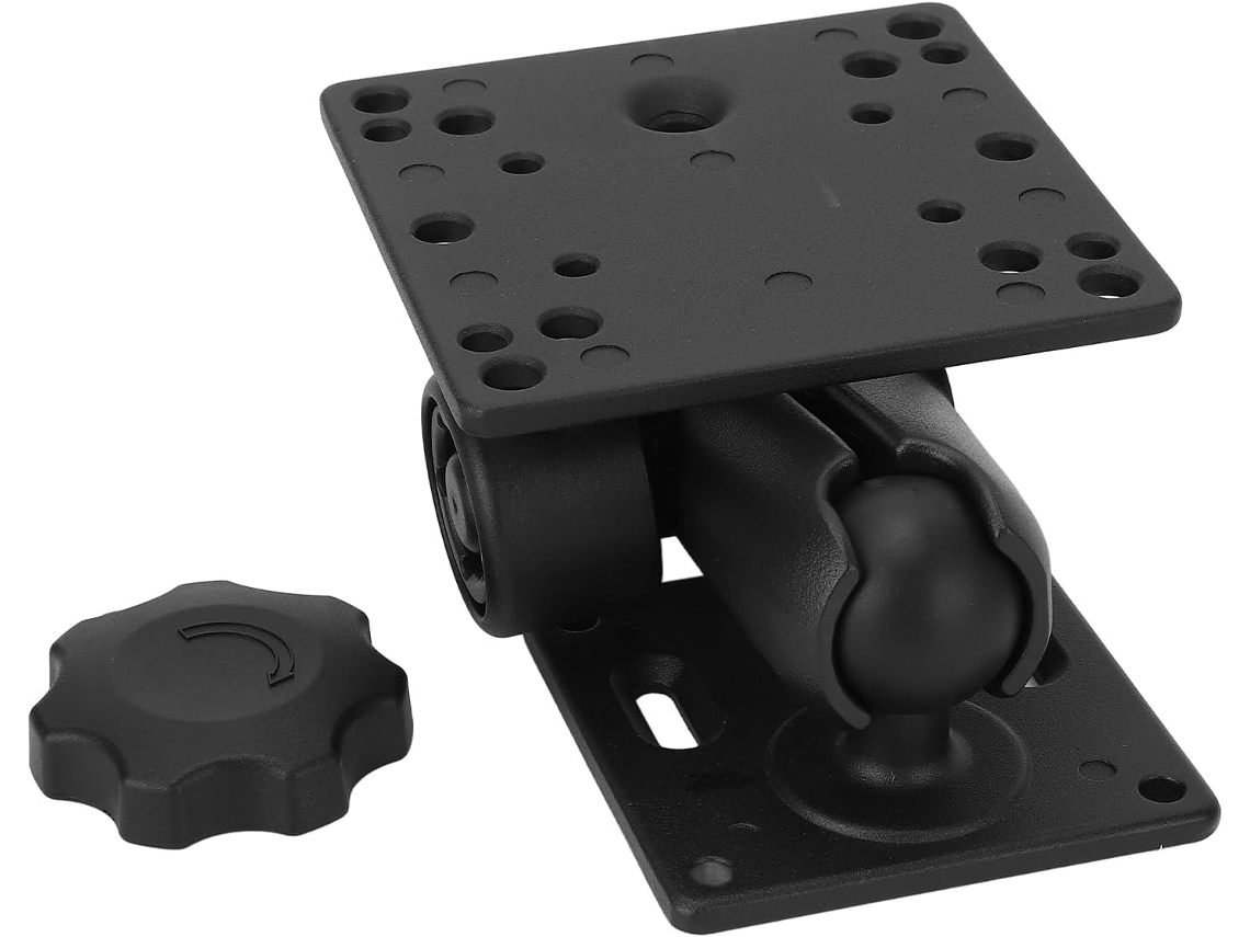 Suporte Para Sonar De Pesca Reforçado, Com Encaixe Duplo De 1,5 Polegadas Para Tablets.