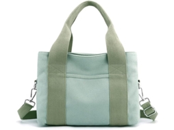 Bolsa de Lona AQUAFORGE, Pequena, Casual, Vários Bolsos, Verde