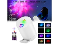 Projetor de Céu Estrelado, Lâmpada Galáxia com Ondas do Oceano e Controle Remoto, Compatível com Nebulosas BRILVIBERA