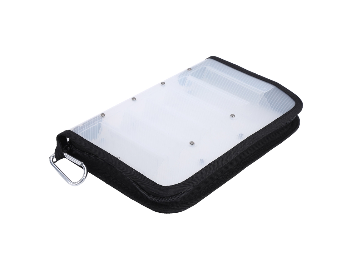 Bolsa de Isca de Pesca Transparente S/MARCA