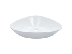 Vidaxl Lavatório 58,5x39x14 Cm Cerâmica Branco