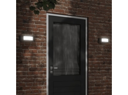 Vidaxl Candeeiros De Parede P/ Exterior 2 Pcs Aço Inoxidável Preto