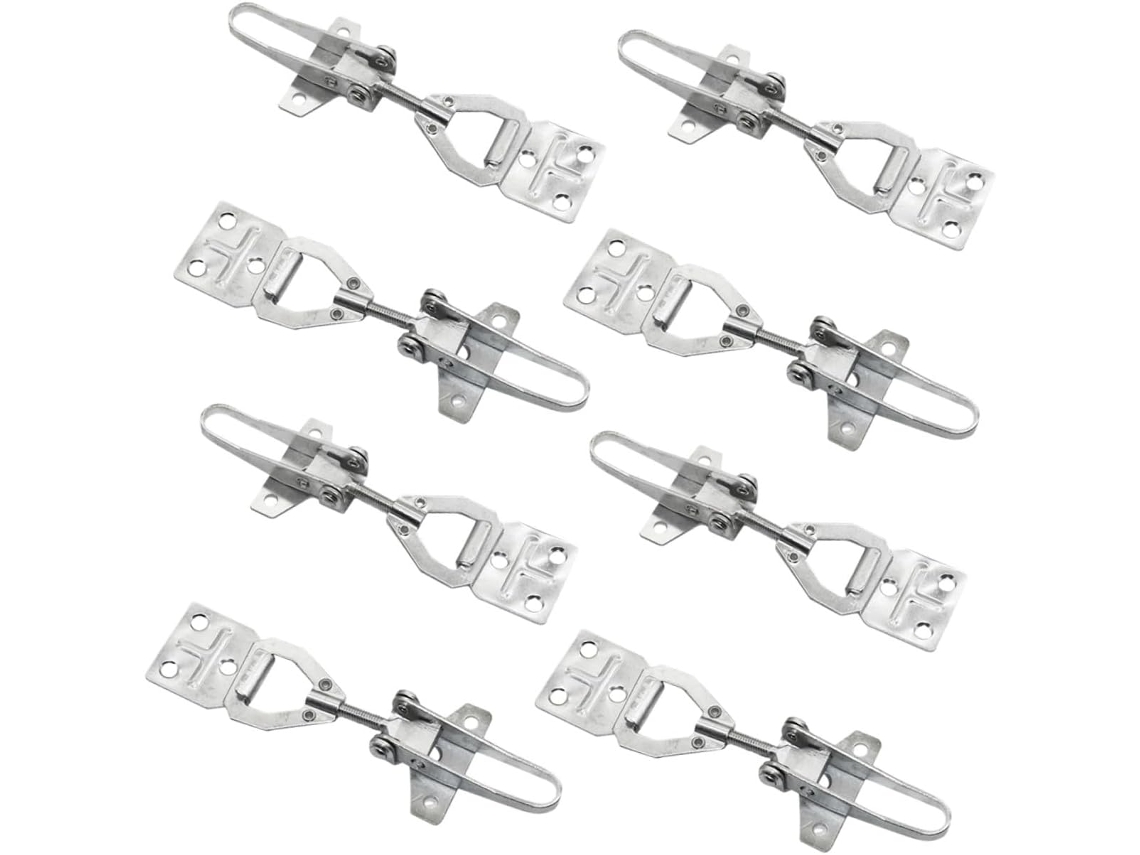 Conjunto De 8 Conectores Para Colmeia Com Mecanismo Travamento Seguro, Resistentes E Duráveis Para Apicultores