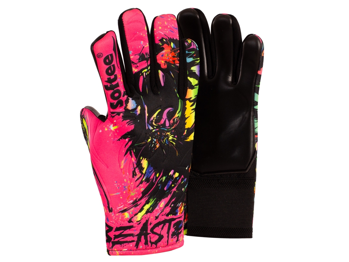 Par de luvas de goleiro SOFTEE Beast Emboss