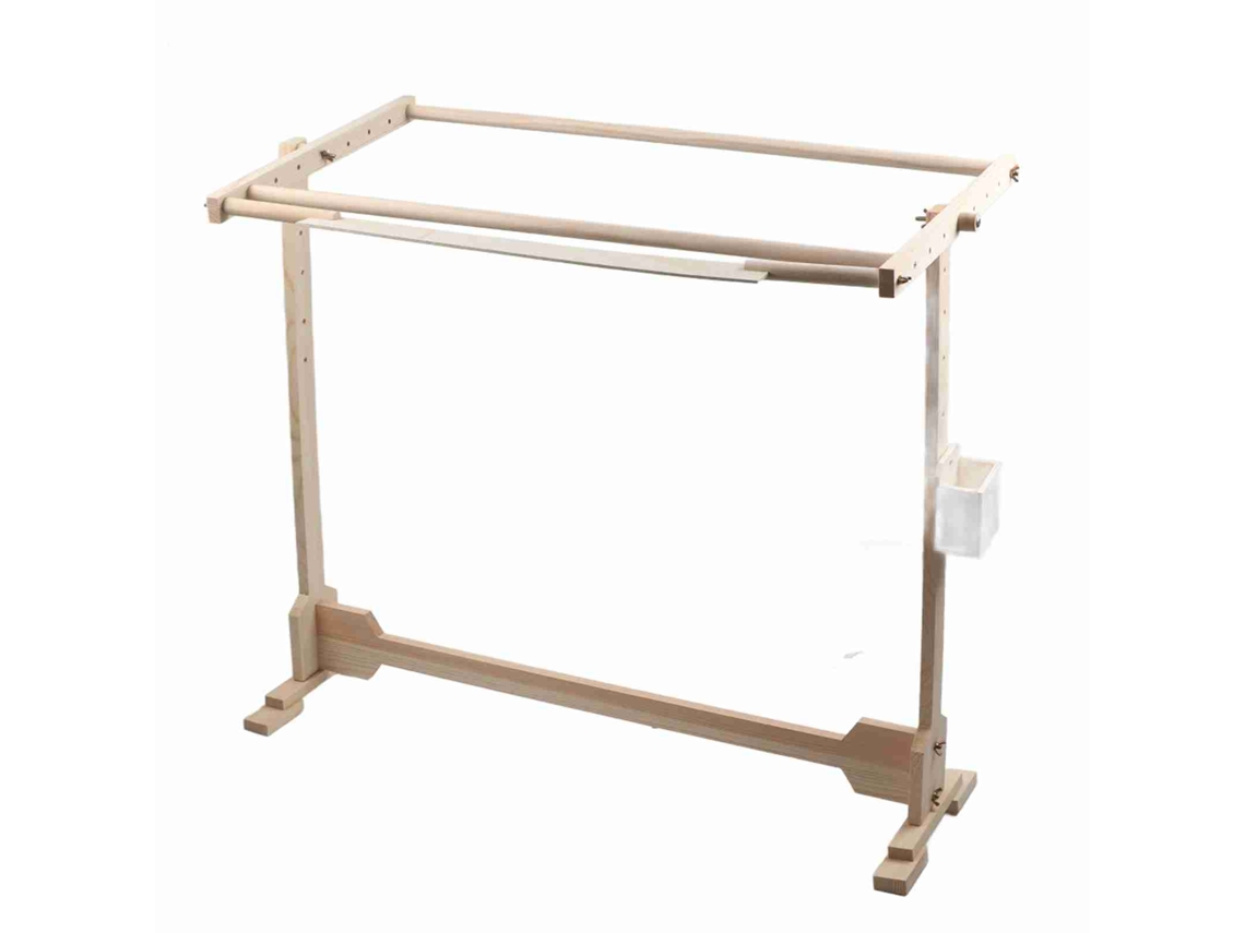 Porta ponto Cruz 14ct Aro Madeira 80cm