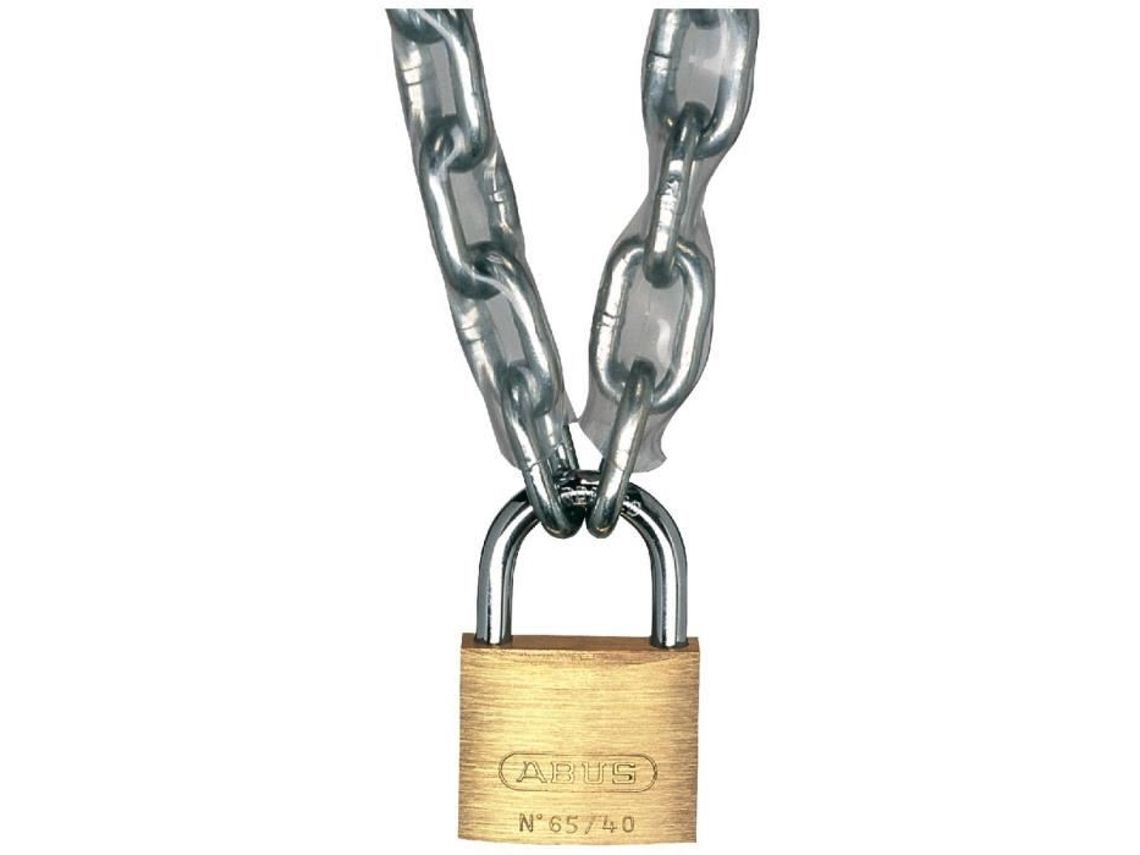 Cadeado - Abus - Série 65 - Latão Maciço - Alça 17mm - Comprimento 30mm