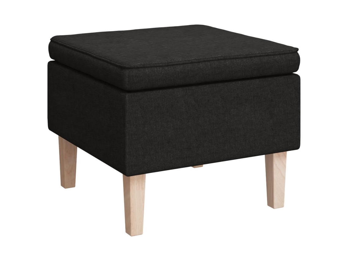 Stool, Stools Vidaxl Preto Tecido (n/a)