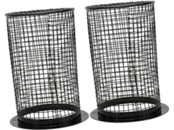Conjunto De 2 Peças - Capa Protetora Anti-escaldante Para Lâmpada De Terrário De Répteis Para Uso Diurno