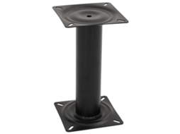 Vidaxl Pedestal Para Assento De Barco 33 Cm Aço Preto