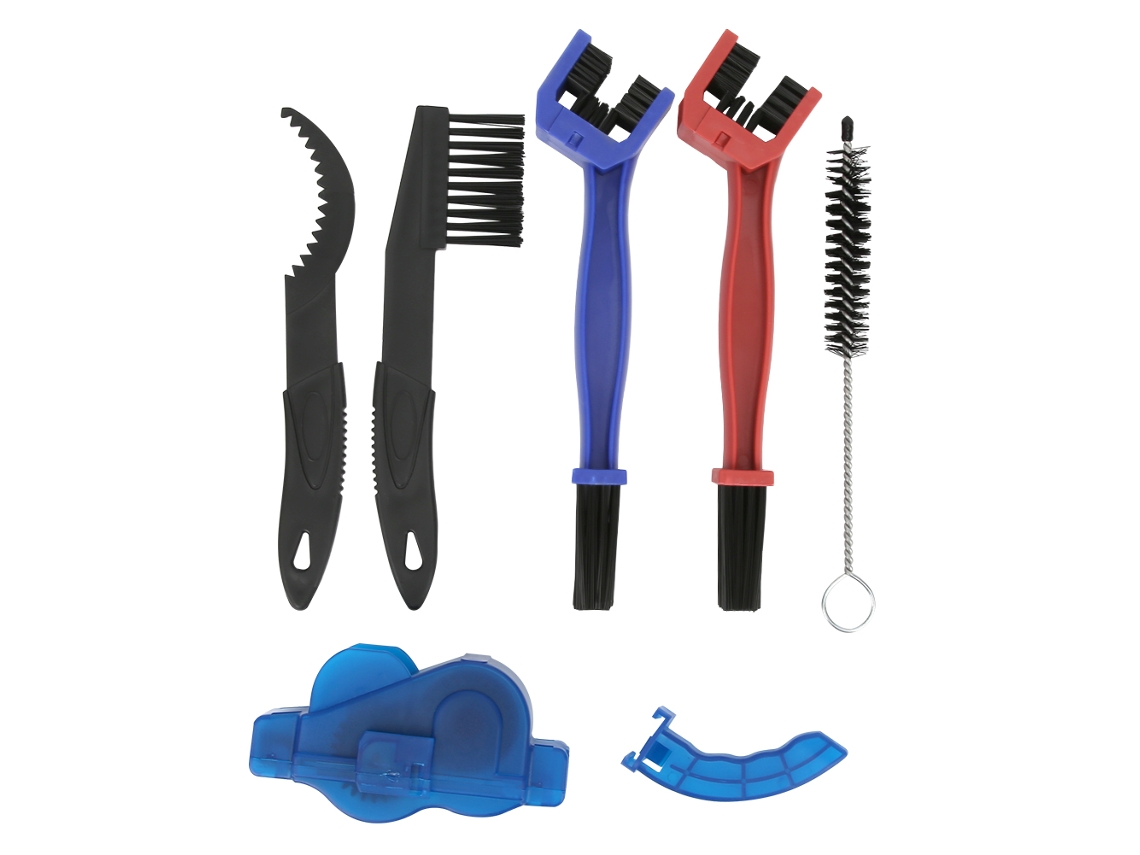Kit De Limpeza Para Bicicleta 6pcs Ferramentas De Manutenção Profissional Limpeza De Corrente E Pecas