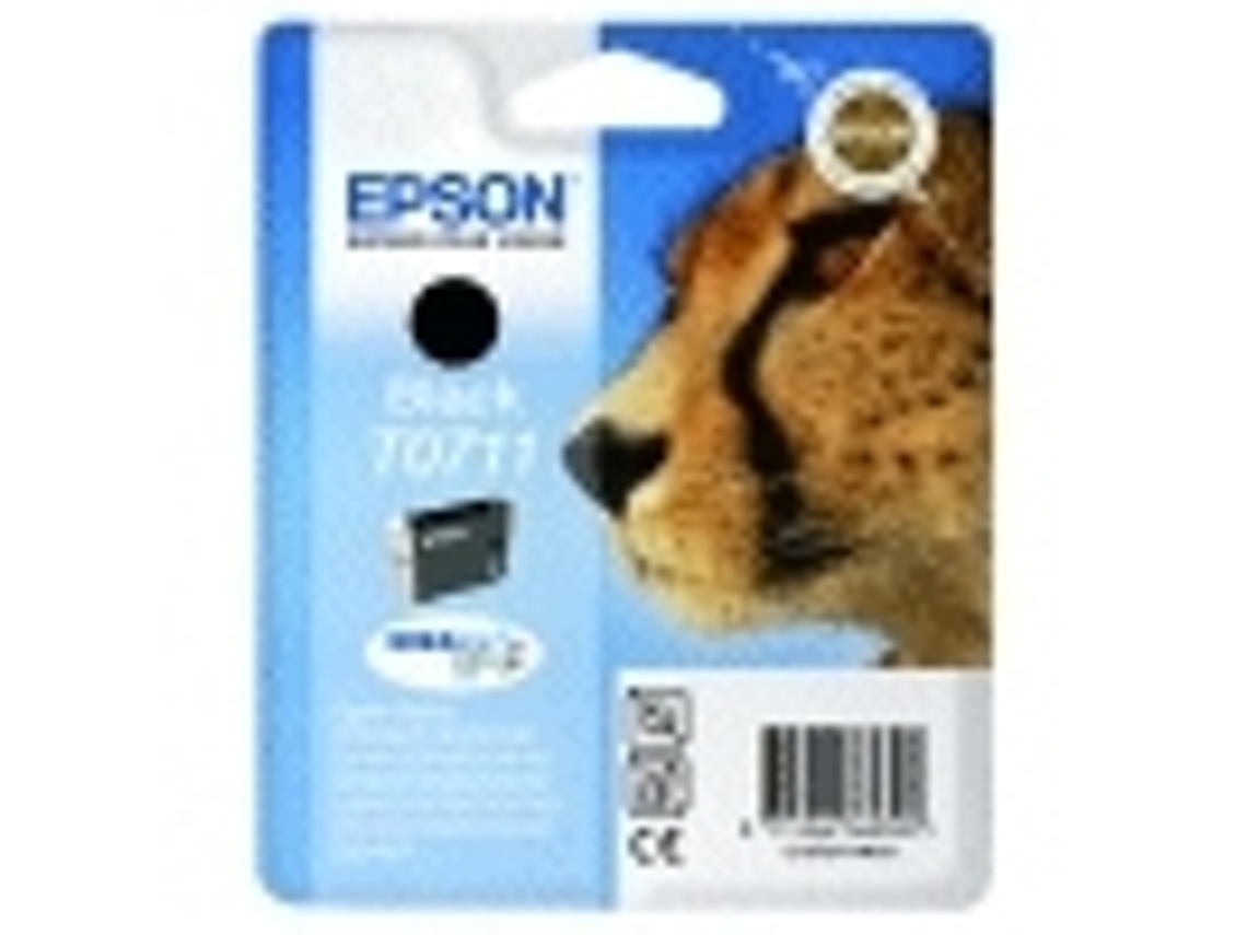 Tinteiro EPSON T0711 Preto (Outlet Caixa Aberta - C13T07114022)
