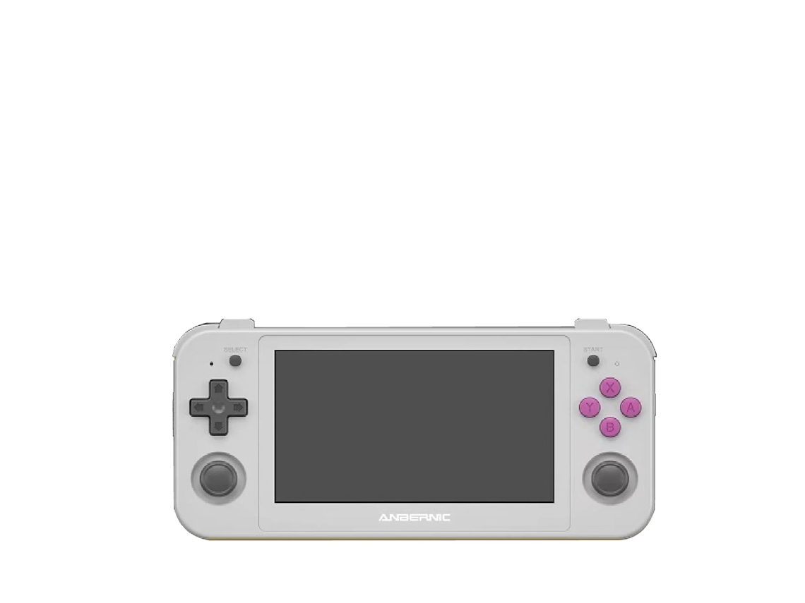 Console de videogame portátil, tela OLED de 4,95 polegadas, até 60.000 jogos, 256 GB, 35.000 jogos, cinza Slowmoose