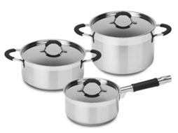 Trem de Cozinha 3 Peças Season Satin SILAMPOS