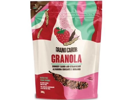 Granola Alfarroba e Morango GRAND CAROB