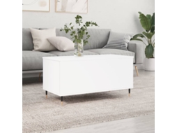 Vidaxl Mesa De Centro 90x44,5x45 Cm Derivados De Madeira Branco