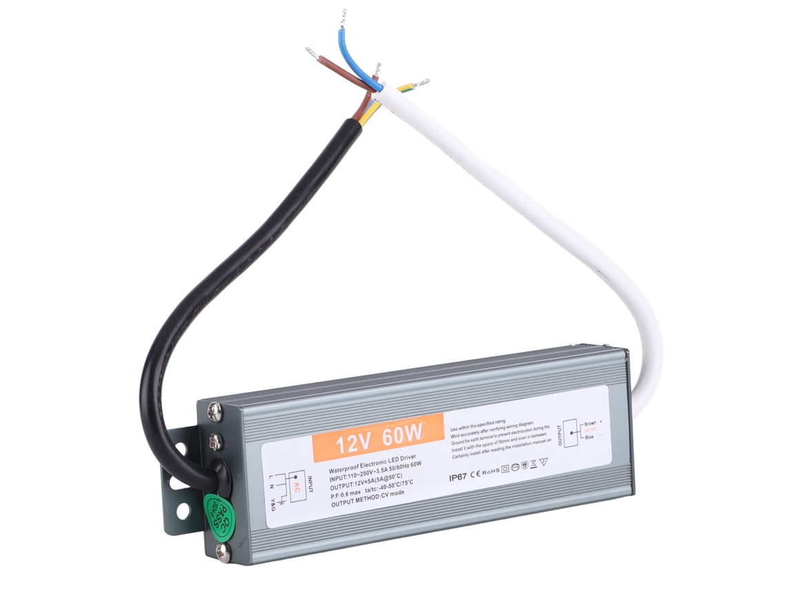 Laxiscreed Driver Led Power Ultra-fino E Impermeável Para Iluminação Resistente À Água