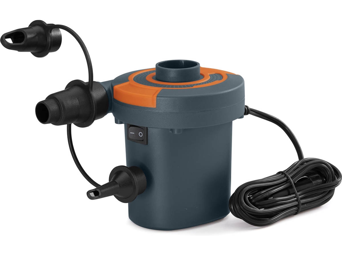 Inflator Elétrico BESTWAY Isqueiro Conexão 12 V 11,5x10,5x12,5 cm com Adaptadores