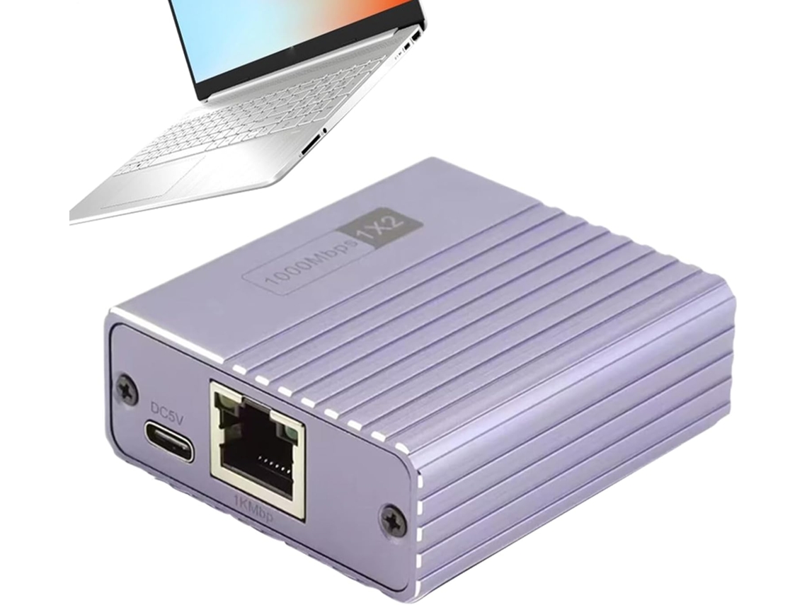 Divisor De Cabo Ethernet 1 Para 4, Lan
