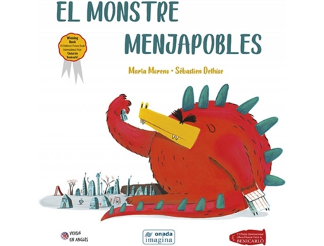 Livro El Monstre Menjapobles de Marta Moreno Ríos (Catalão)