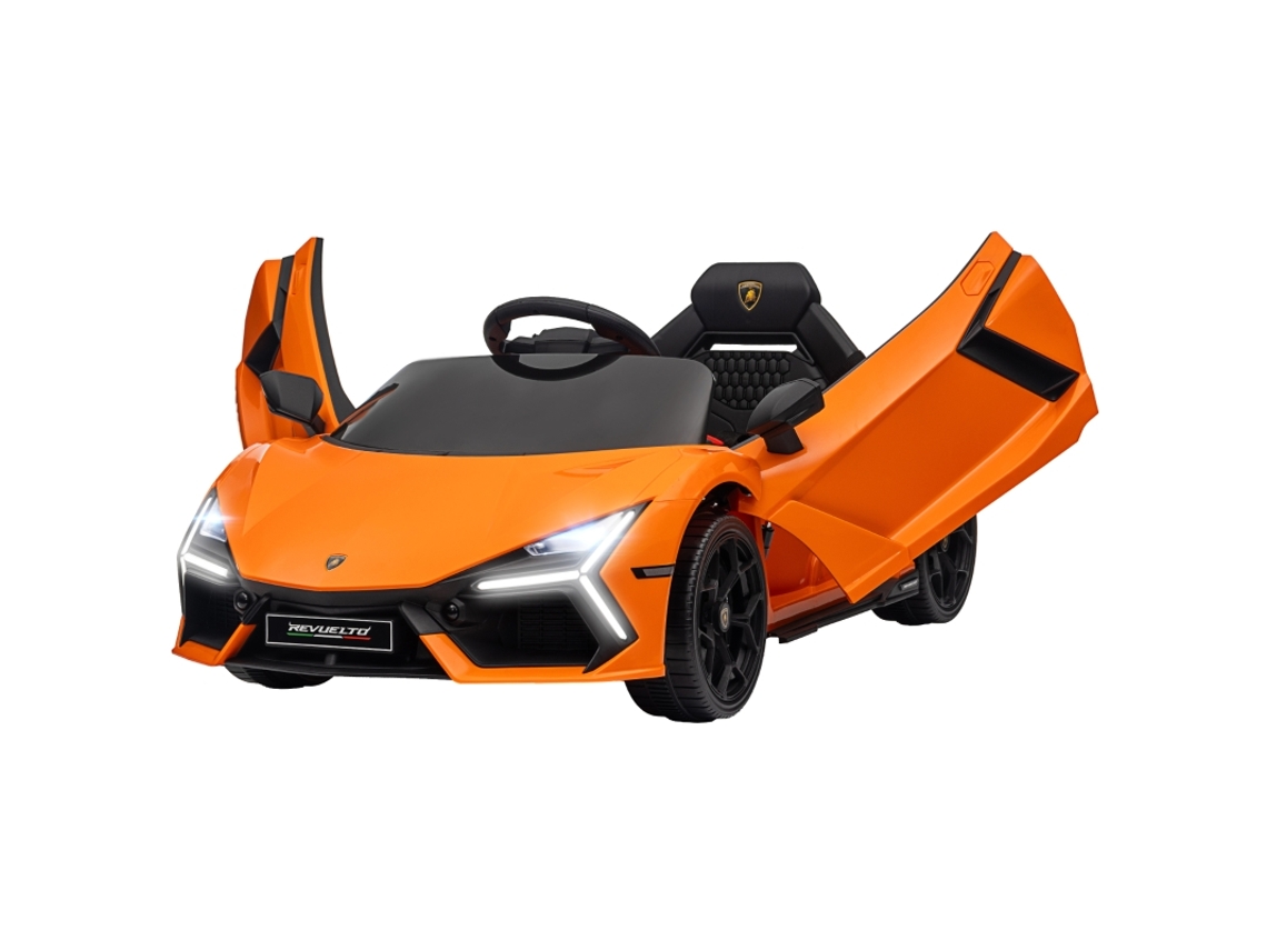 Carrinho Elétrico 3 5 Anos Direção Suave Laranja VELTRIX