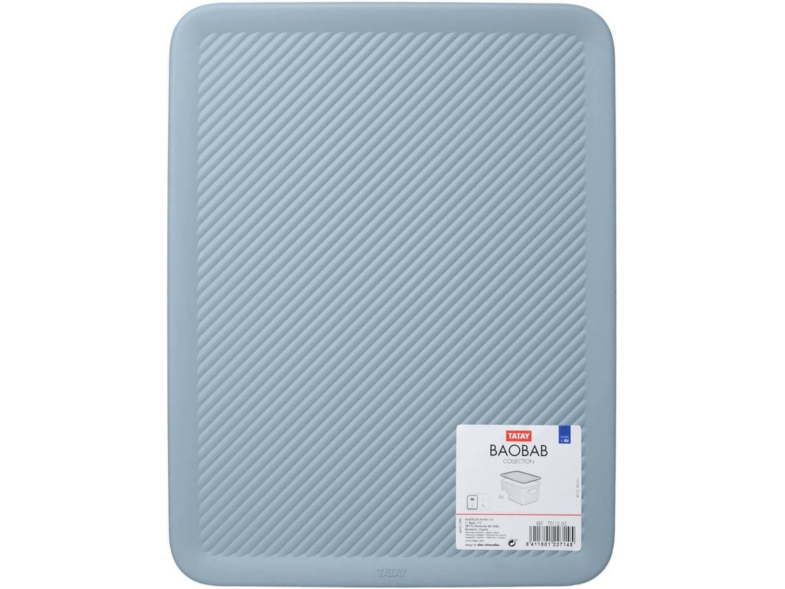 Cesto TATAY Baobab 5L (Azul - Plástico PP05 - 18.7 x 27.8 x 0.7 cm)