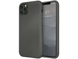 Capa iPhone 11 Pro Max LMOBILE Uniq Lino Cinzento