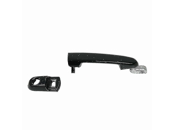 Manivela De Porta Dianteira Esquerda Para Hyundai Accent 2006-2011, Preta, Abs, Compatível Direta