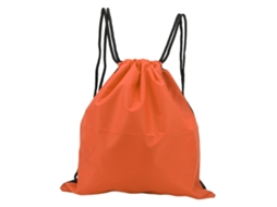 Mochila de Corda Esportiva Laranja Resistente À Água