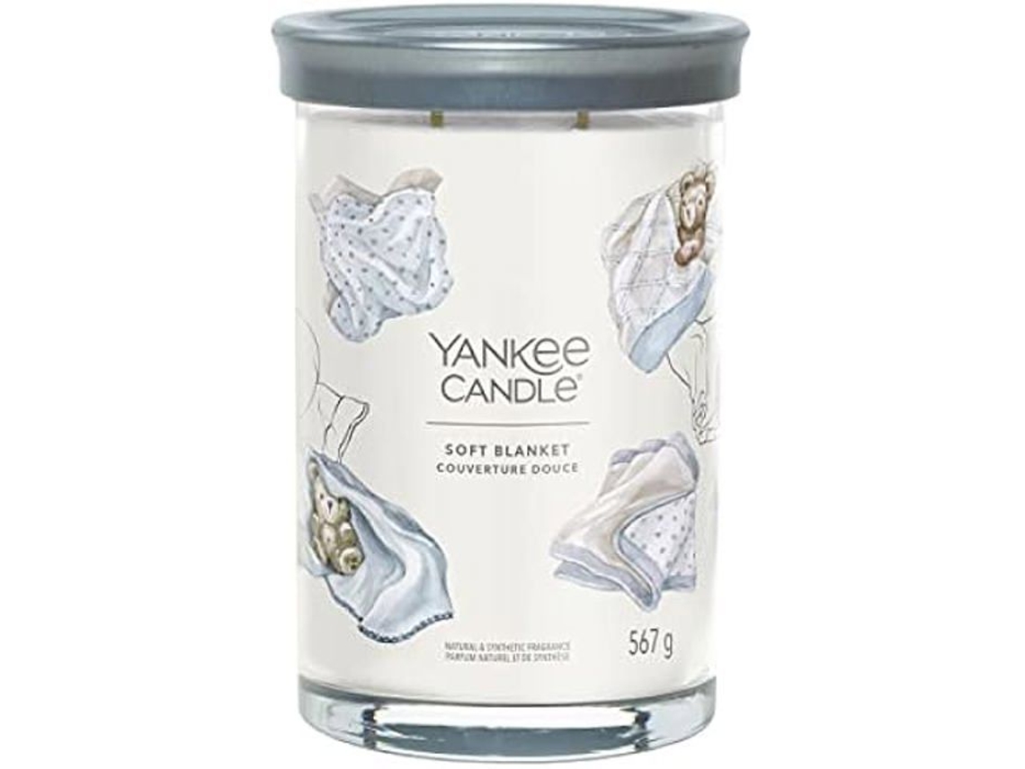 Vela Aromática Yankee Candle Cobertura Suave Cítricos, Baunilha, Âmbar 567 G Ceras De Soja