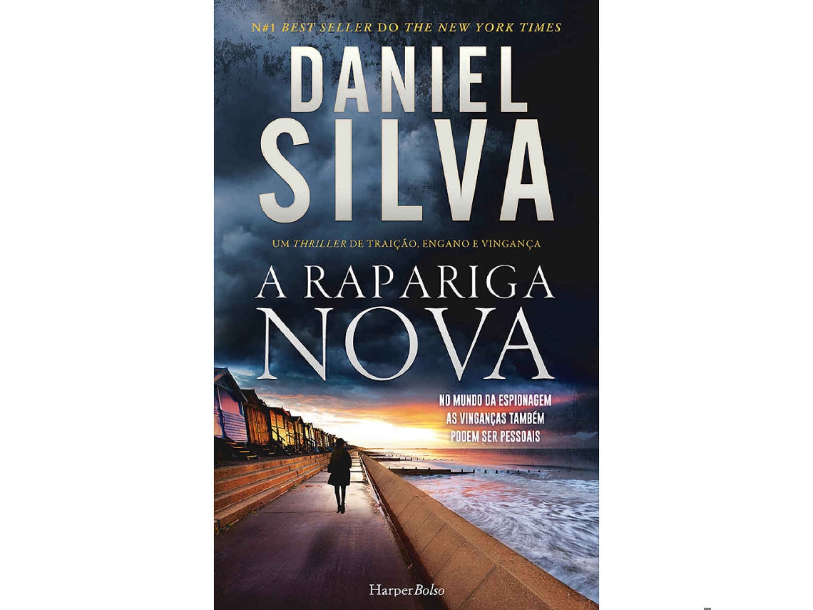 Livro A Rapariga Nova de Daniel Silva (Português)