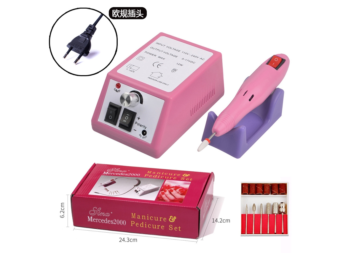 Máquina De Lixar Unhas Elétrica Brilvibera