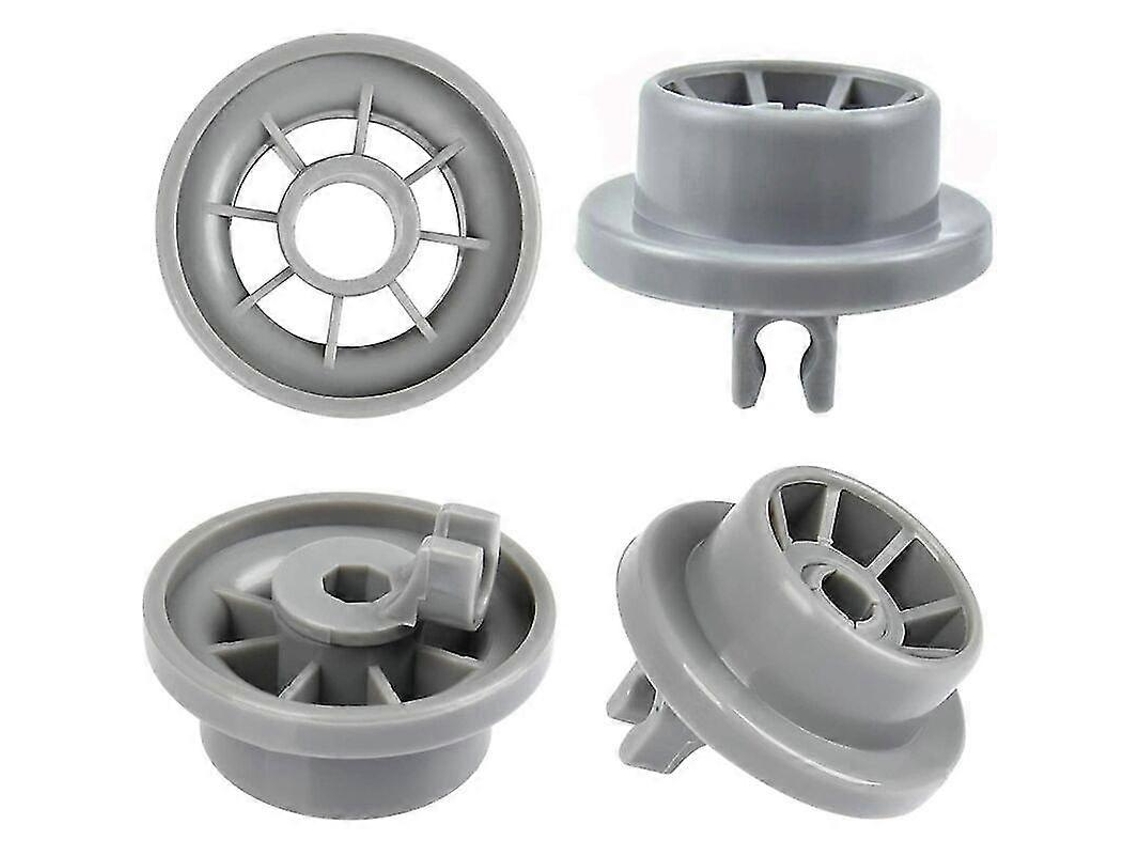 Conjunto de 4 Rodízios para Cesto Inferior de Lava louças AQUAFORGE compatível com Siemens e Bosch
