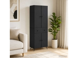 Vidaxl 2 Unid. Preto