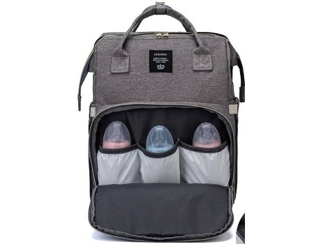Mochila MCBABY Multifuncional Cinzento
