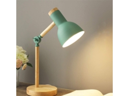 Luminária De Mesa E27, Com Braço Giratório, Proteção Para Os Olhos, Ideal Para Estudo, Leitura E Cabeceira Modelo Retrô