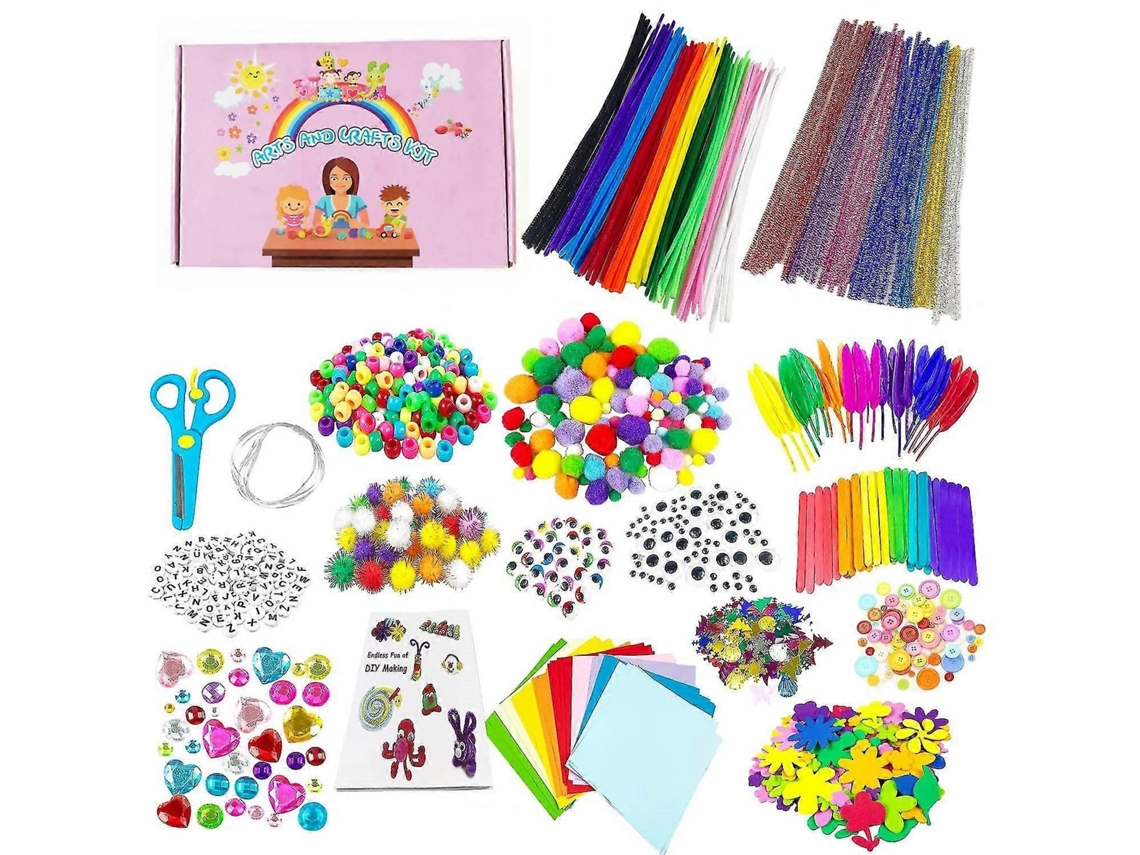 Kit De Artesanato Para Crianças, 1200 Peças De Brinquedos Artesanais, Presentes Olysi Shop