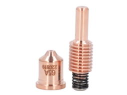 10 Peças Conjunto De Eletrodo E Bico De Cortador De Plasma 30‑105a 2208422 E 65a 220819 Para Hypertherm