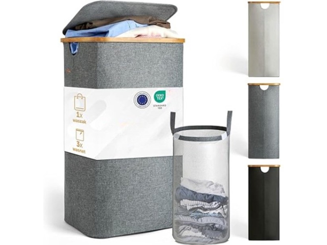 Wasador - Lavar - Limpar - 100l - Com Tampão - Cinzento